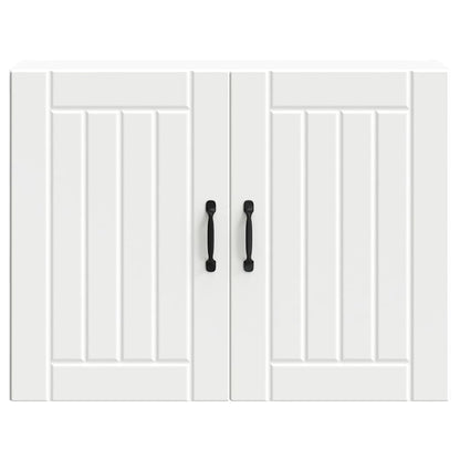 Kitchen Wall Cabinet Lucca White Engineered Wood