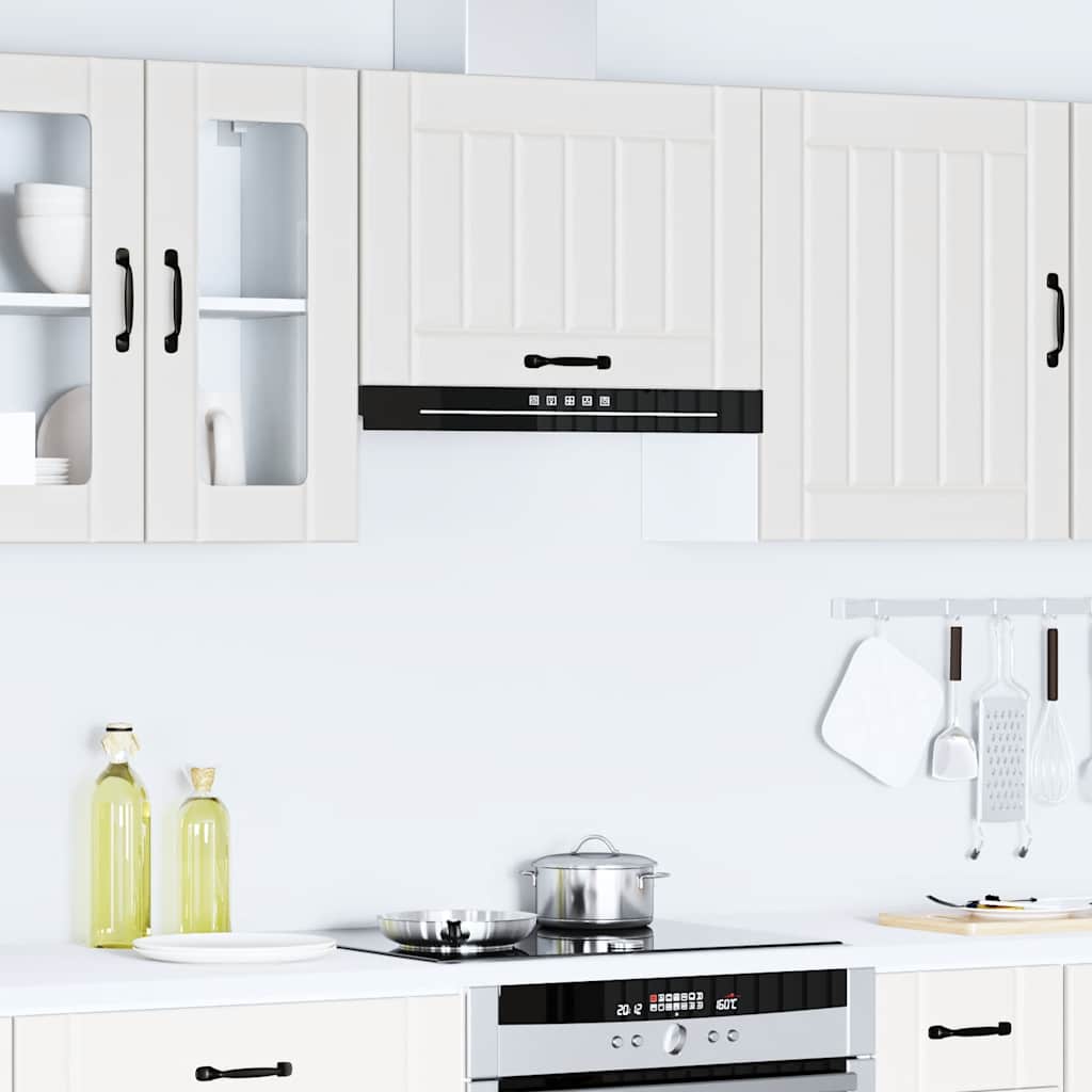 Kitchen Wall Cabinet Lucca White Engineered Wood