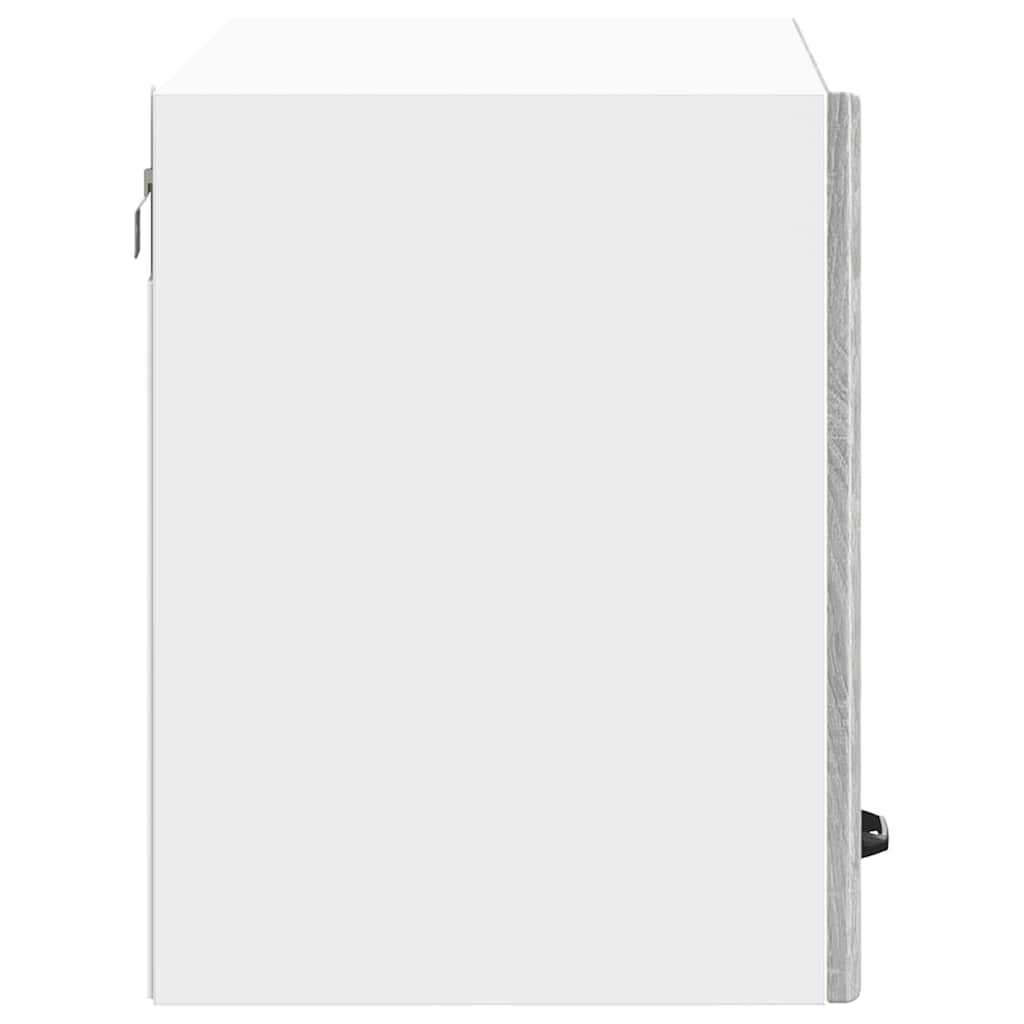 Kitchen Wall Cabinet Lucca Grey Sonoma Engineered Wood