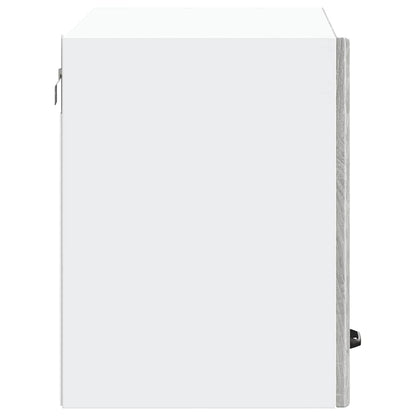 Kitchen Wall Cabinet Lucca Grey Sonoma Engineered Wood