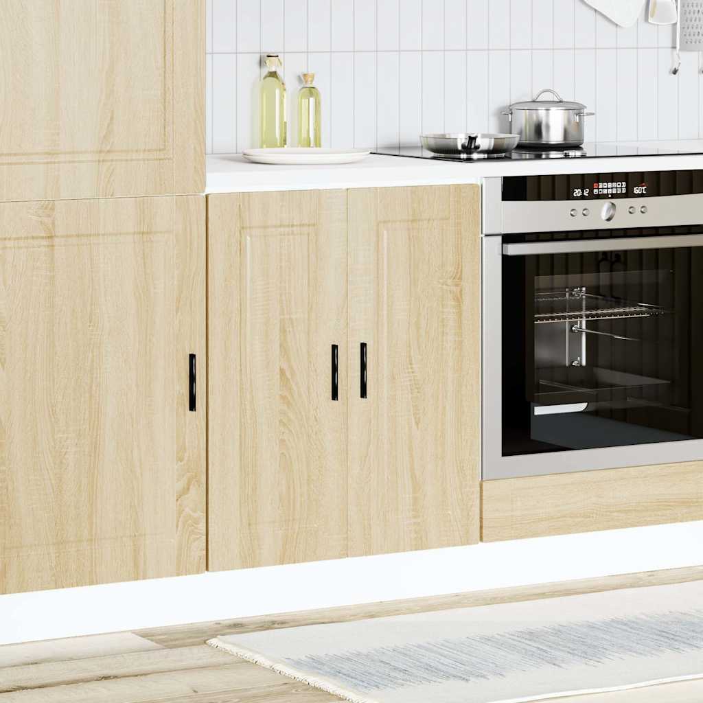 Kitchen Base Cabinet Porto Sonoma Oak Engineered Wood