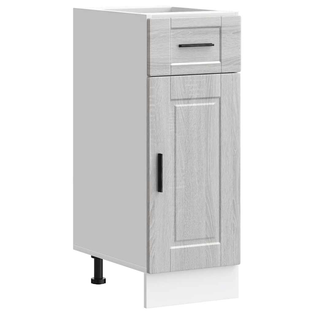 Kitchen Base Cabinet Porto Grey Sonoma Engineered Wood