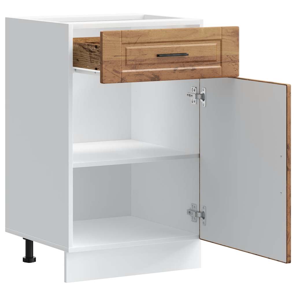 Kitchen Base Cabinet Porto Old Wood Engineered Wood