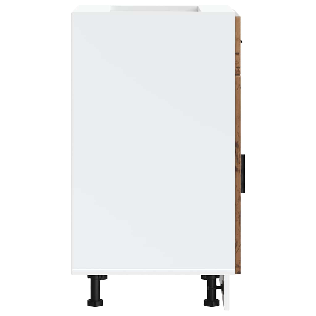Kitchen Base Cabinet Porto Old Wood Engineered Wood
