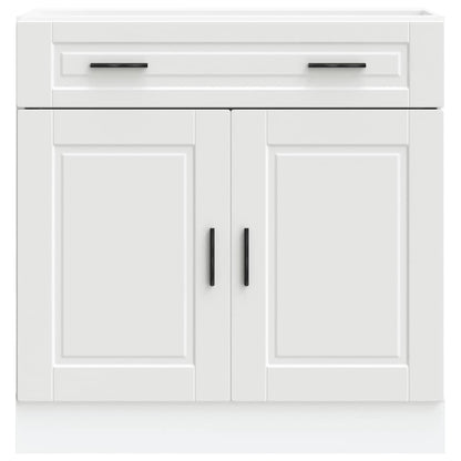 Kitchen Base Cabinet Porto White Engineered Wood
