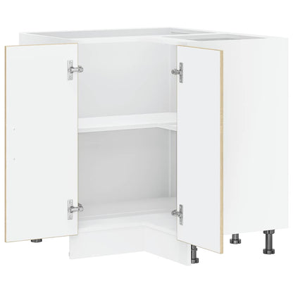Kitchen Corner Base Cabinet Porto Sonoma Oak Engineered Wood