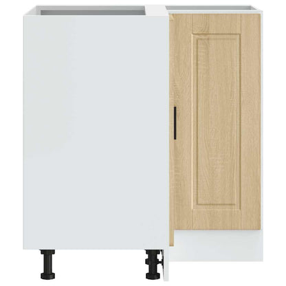 Kitchen Corner Base Cabinet Porto Sonoma Oak Engineered Wood