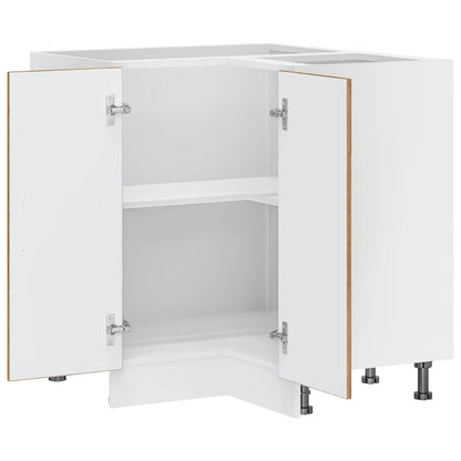 Kitchen Corner Base Cabinet Porto Old Wood Engineered Wood