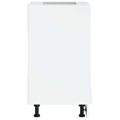 Oven Cabinet Porto White Engineered Wood