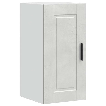 Kitchen Wall Cabinet Porto Concrete Grey Engineered Wood