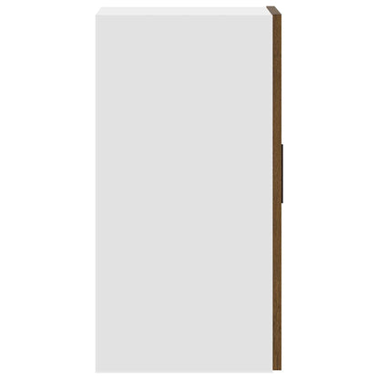 Kitchen Wall Cabinet Porto Brown Oak Engineered Wood