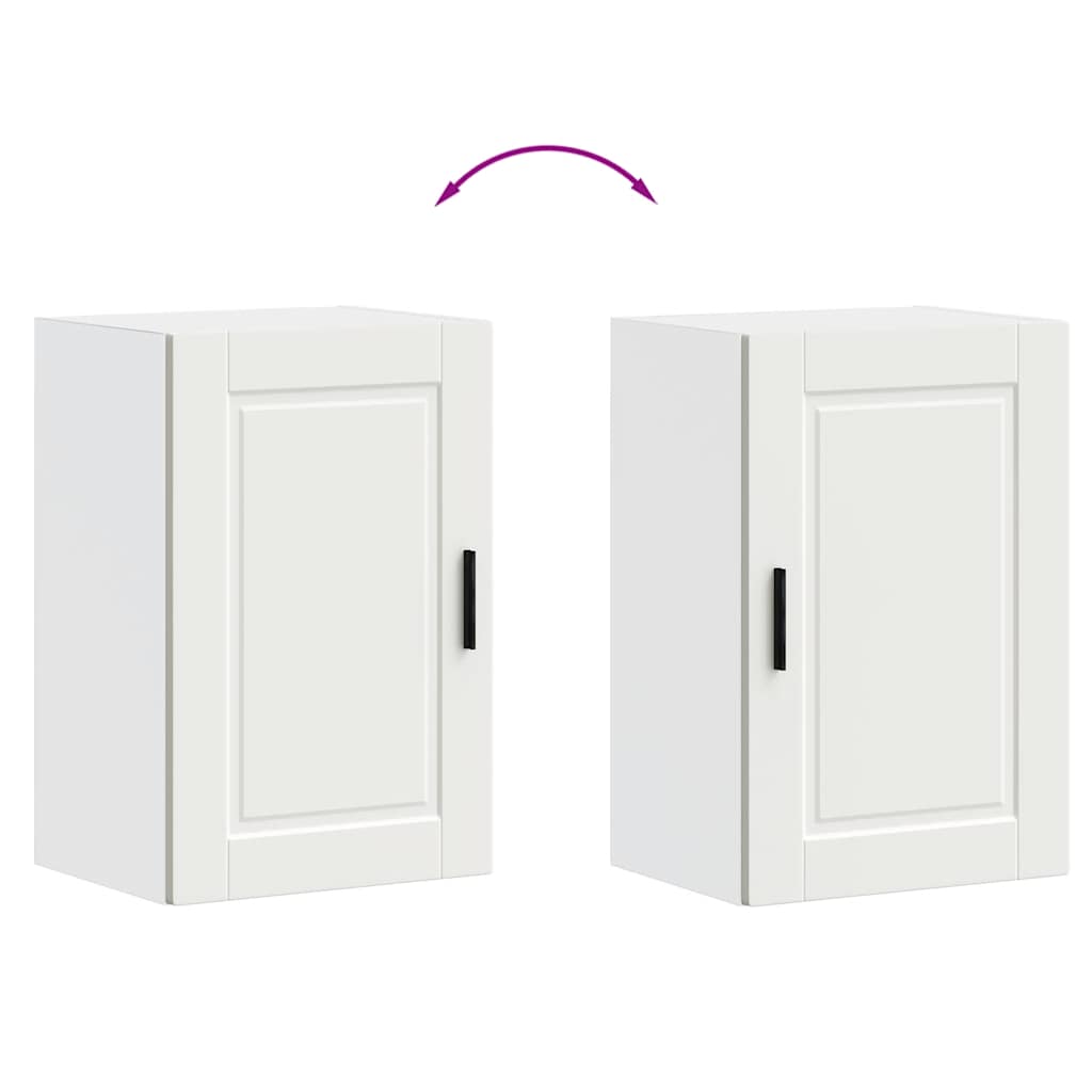 Kitchen Wall Cabinet Porto White Engineered Wood