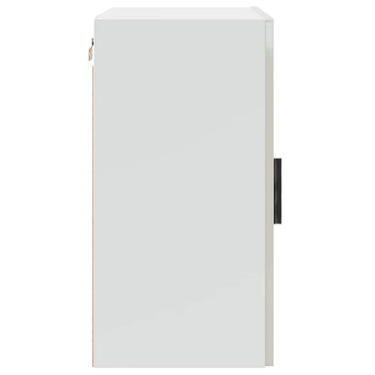 Kitchen Wall Cabinet Porto High Gloss White Engineered Wood