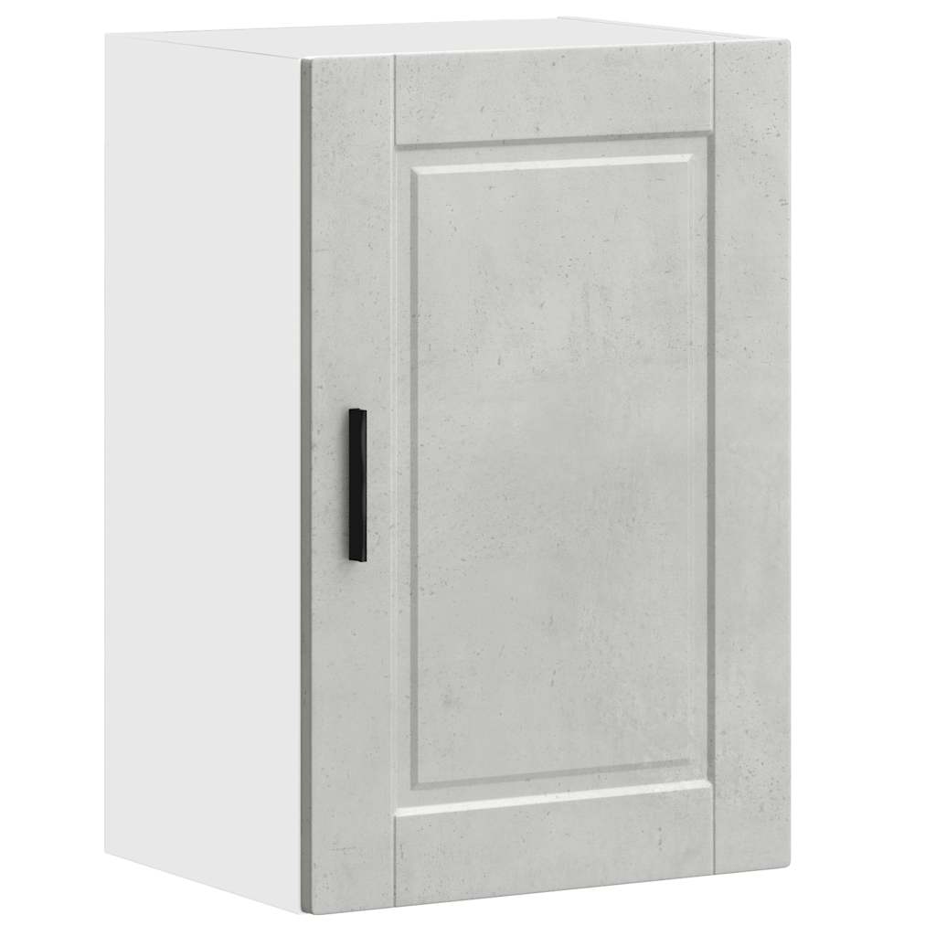 Kitchen Wall Cabinet Porto Concrete Grey Engineered Wood