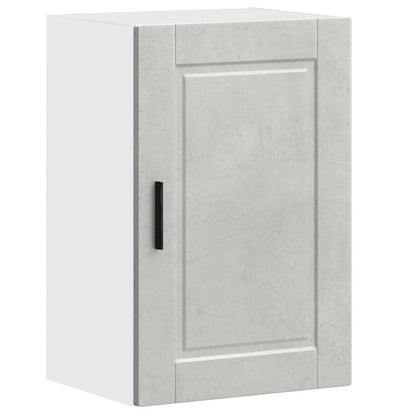 Kitchen Wall Cabinet Porto Concrete Grey Engineered Wood