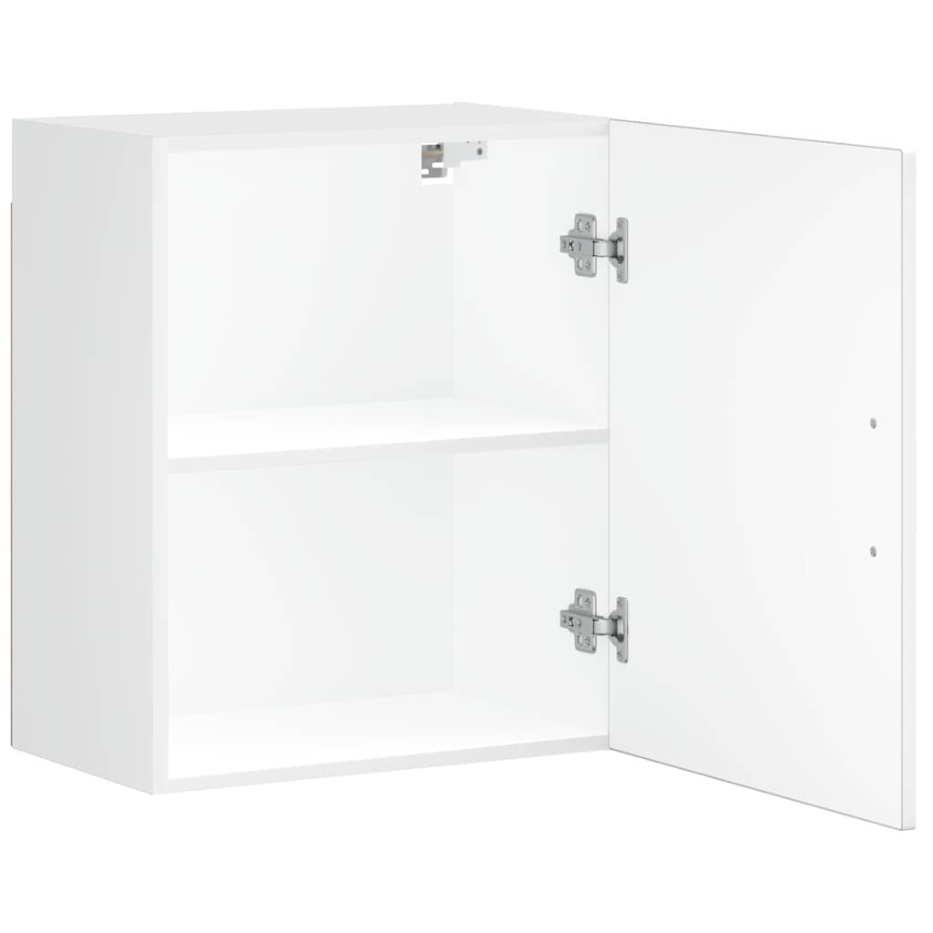 Kitchen Wall Cabinets 2 pcs Porto White Engineered Wood