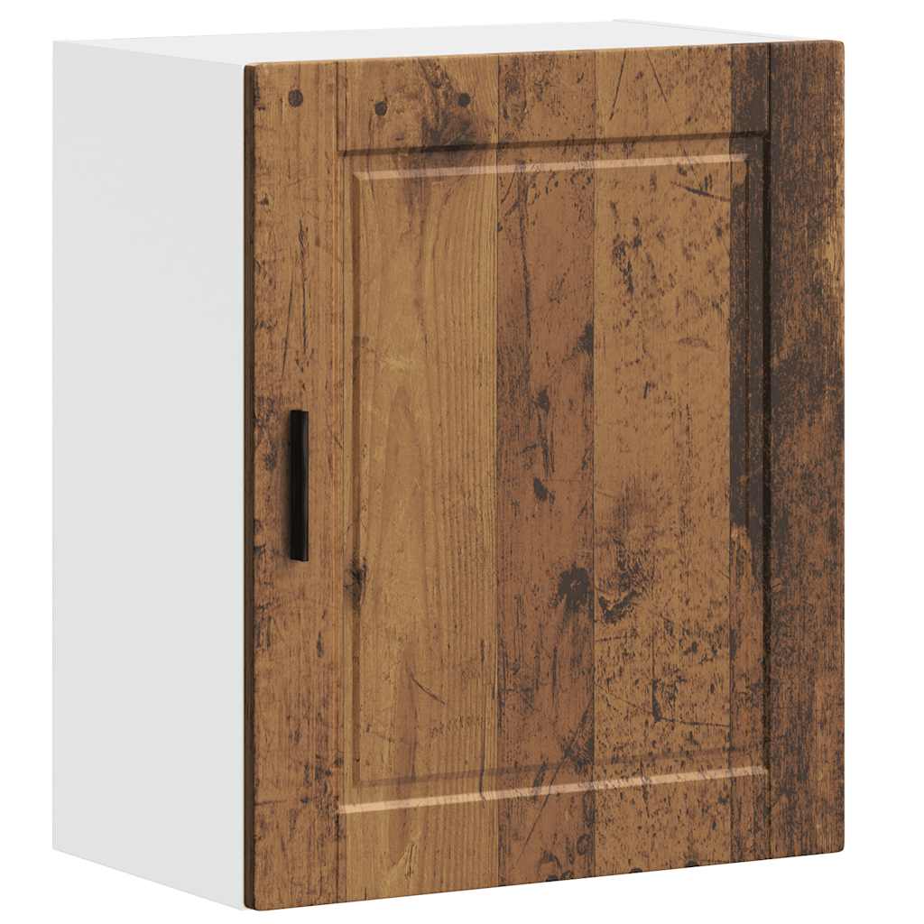 Kitchen Wall Cabinet Porto Old Wood Engineered Wood