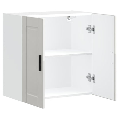Kitchen Wall Cabinet Porto High Gloss White Engineered Wood
