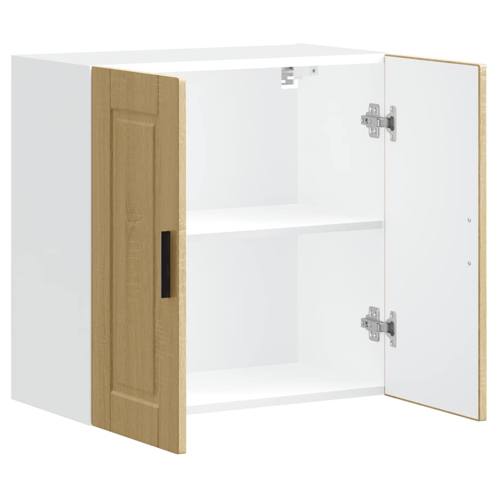 Kitchen Wall Cabinet Porto Sonoma Oak Engineered Wood