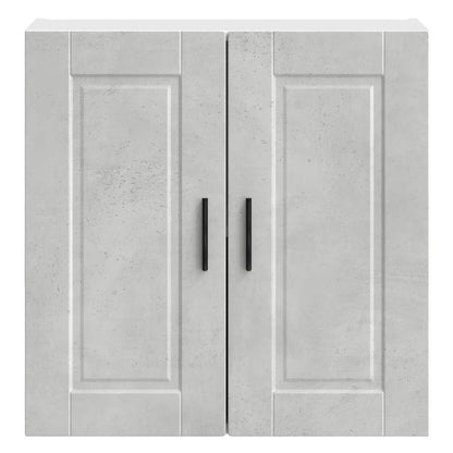 Kitchen Wall Cabinet Porto Concrete Grey Engineered Wood
