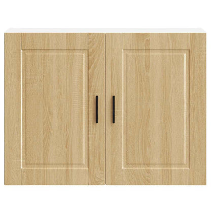 Kitchen Wall Cabinet Porto Sonoma Oak Engineered Wood