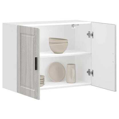 Kitchen Wall Cabinet Porto Grey Sonoma Engineered Wood