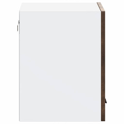 Kitchen Wall Cabinet Porto Smoked Oak Engineered Wood