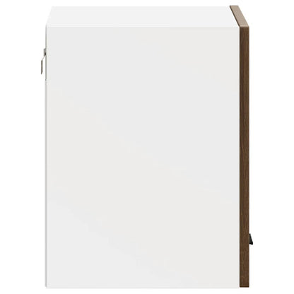 Kitchen Wall Cabinet Porto Brown Oak Engineered Wood
