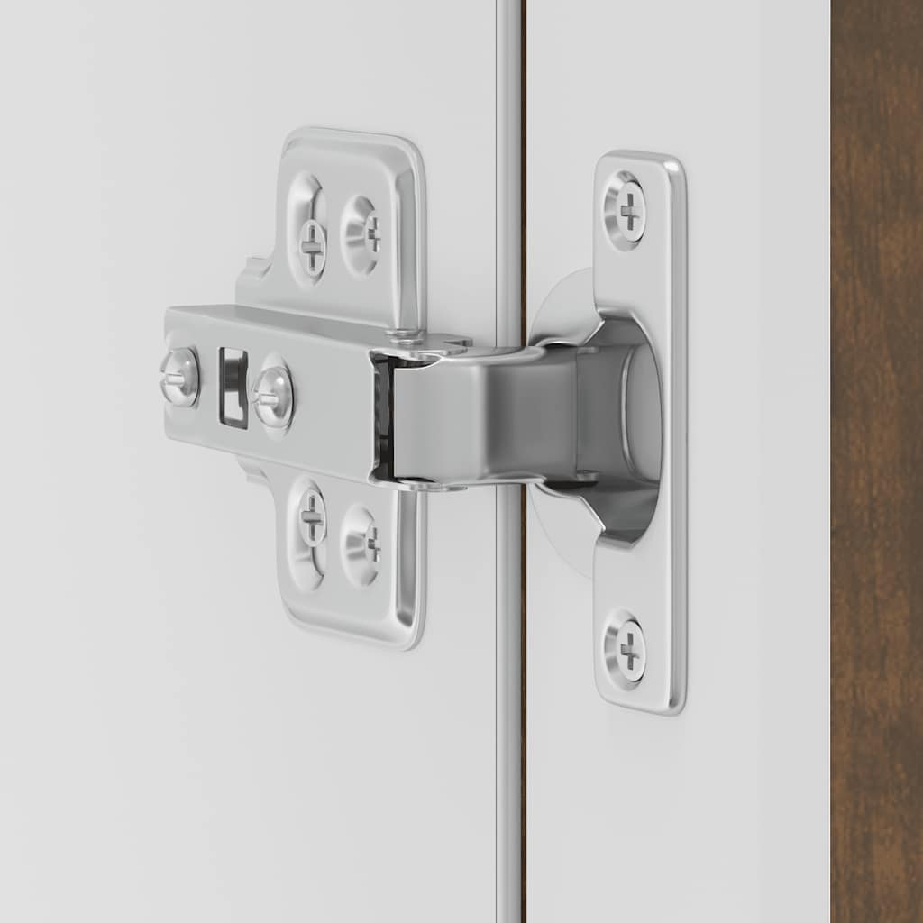 Kitchen Wall Cabinet with Glass Door Porto Smoked Oak