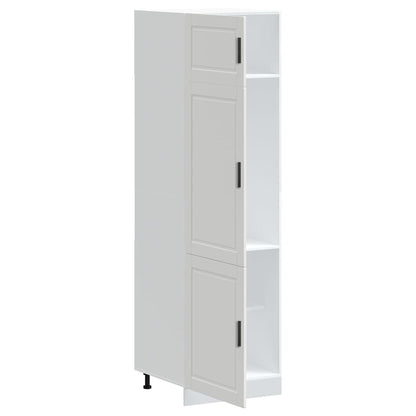 Kitchen Cupboard "Porto" White Engineered Wood