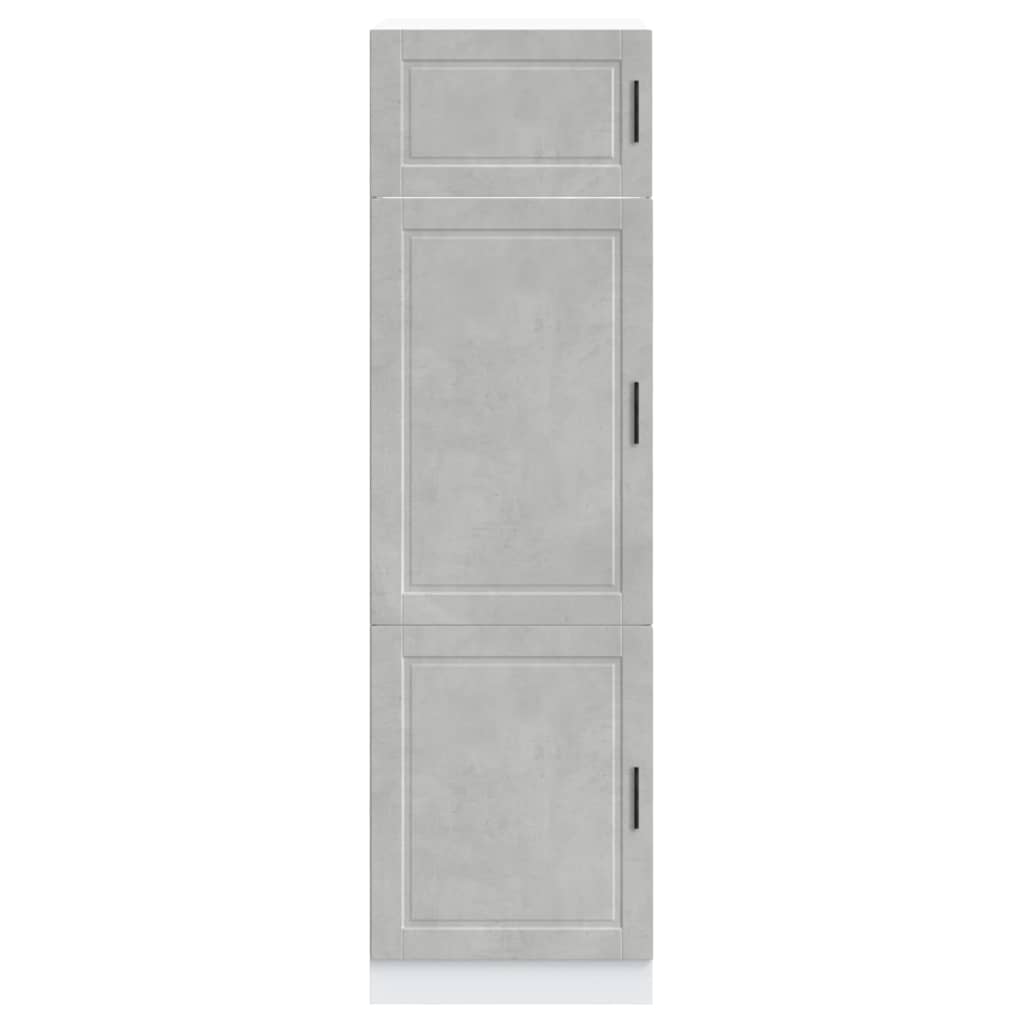 Kitchen Cupboard "Porto" Concrete Grey Engineered Wood