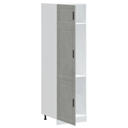 Kitchen Cupboard "Porto" Concrete Grey Engineered Wood
