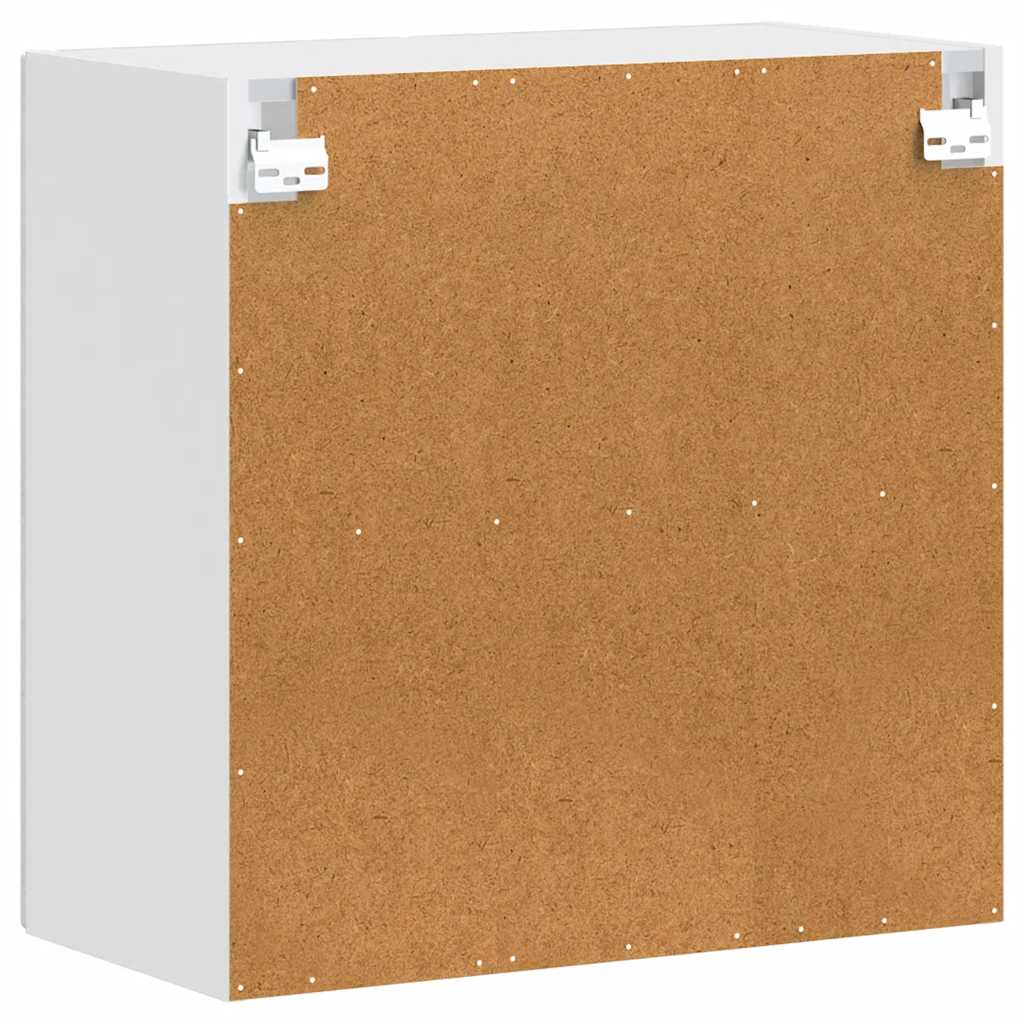 Kitchen Wall Cabinet with Glass Door Porto Grey Sonoma