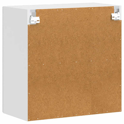 Kitchen Wall Cabinet with Glass Door Porto Grey Sonoma