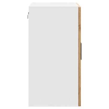 Kitchen Wall Cabinet with Glass Door Porto Old Wood