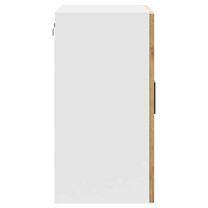 Kitchen Wall Cabinet with Glass Door Porto Old Wood