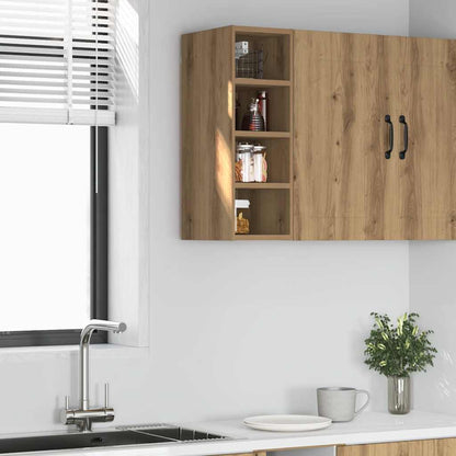 Hanging Cabinet Riga Artisan Oak 20x29.5x60 cm Engineered Wood