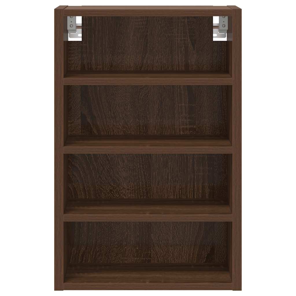 Hanging Cabinet Riga Brown Oak 40x29.5x60 cm Engineered Wood