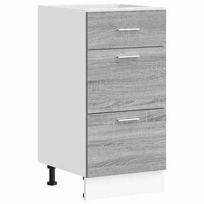 Bottom Cabinet Lyon Grey Sonoma 40x46x81.5 cm Engineered Wood