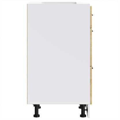 Kitchen Base Cabinet Porto Sonoma Oak Engineered Wood