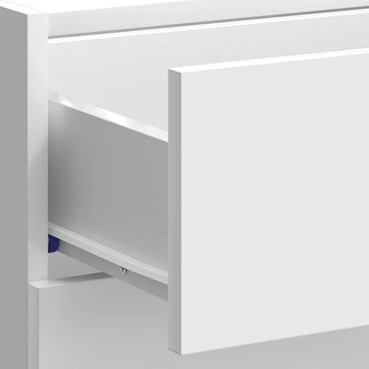 Kitchen Base Cabinet Lyon White Engineered Wood