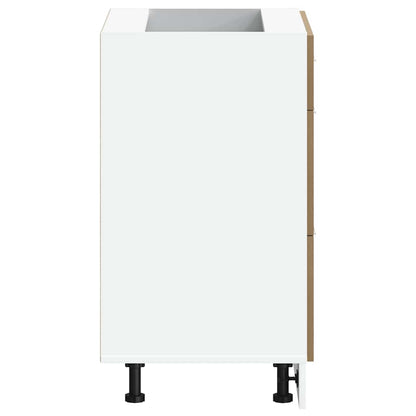 Kitchen Base Cabinet Lyon Artisan Oak Engineered Wood