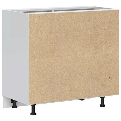 Kitchen Base Cabinet Lyon Smoked Oak Engineered Wood