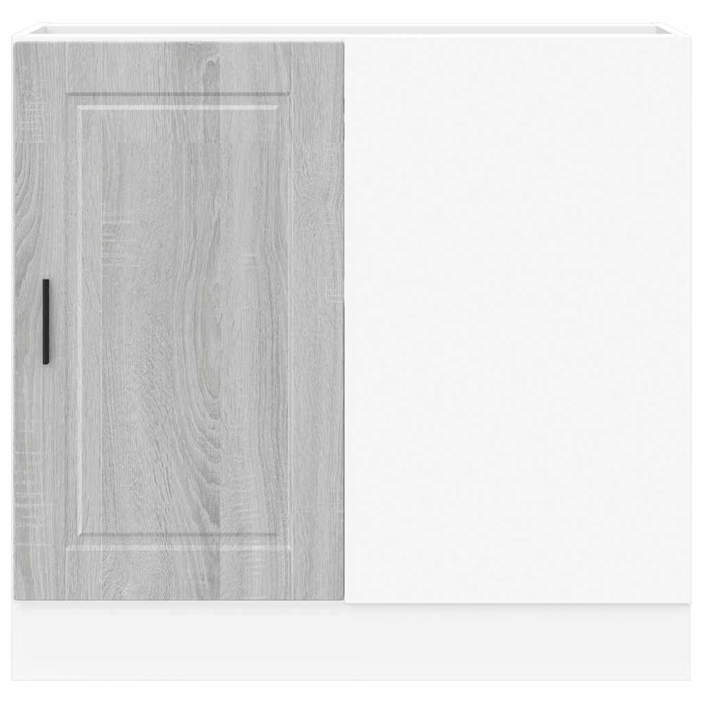 Kitchen Base Cabinet Porto Grey Sonoma Engineered Wood