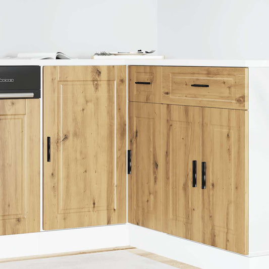Kitchen Base Cabinet Porto Artisan Oak Engineered Wood