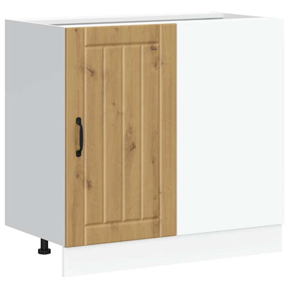 Kitchen Base Cabinet Lucca Artisan Oak Engineered Wood