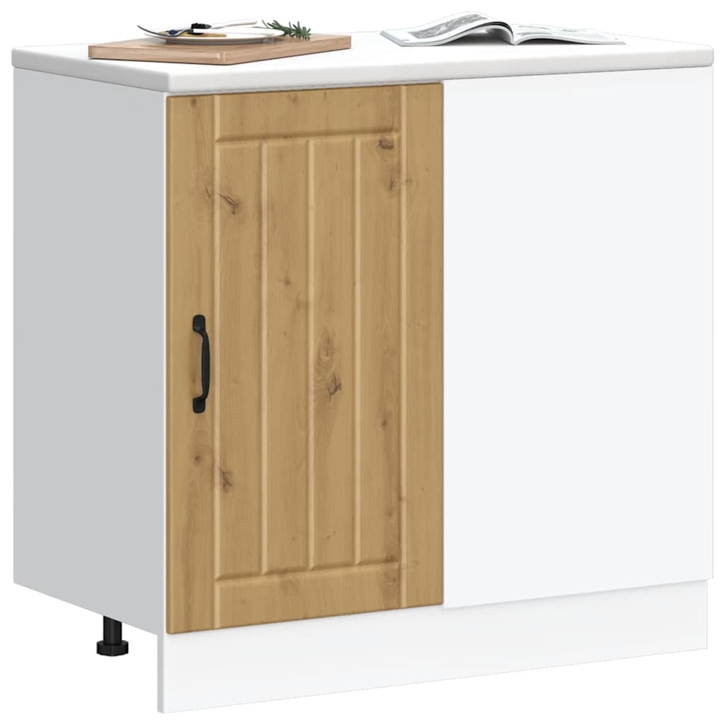 Kitchen Base Cabinet Lucca Artisan Oak Engineered Wood