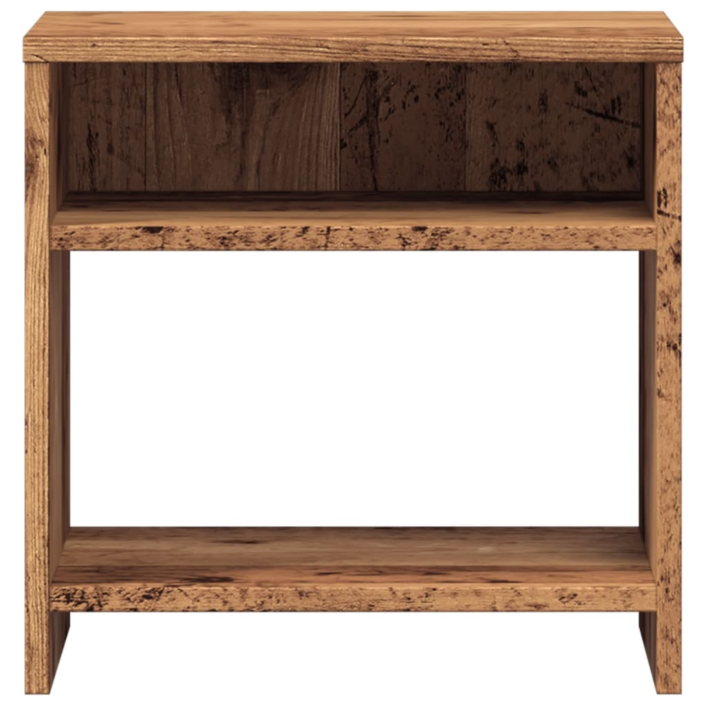Bedside Cabinet Old Wood 40x30x40 cm Engineered Wood