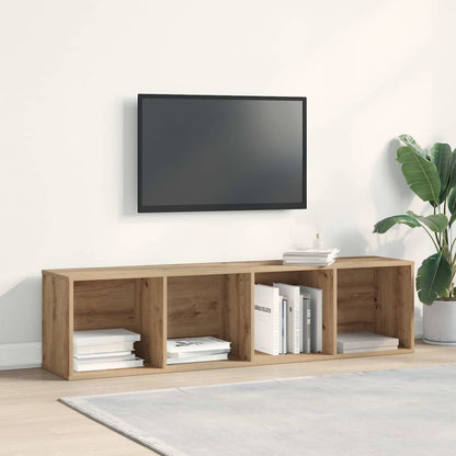 Book Cabinet/TV Cabinet Old Wood 36x30x143cm Engineered Wood
