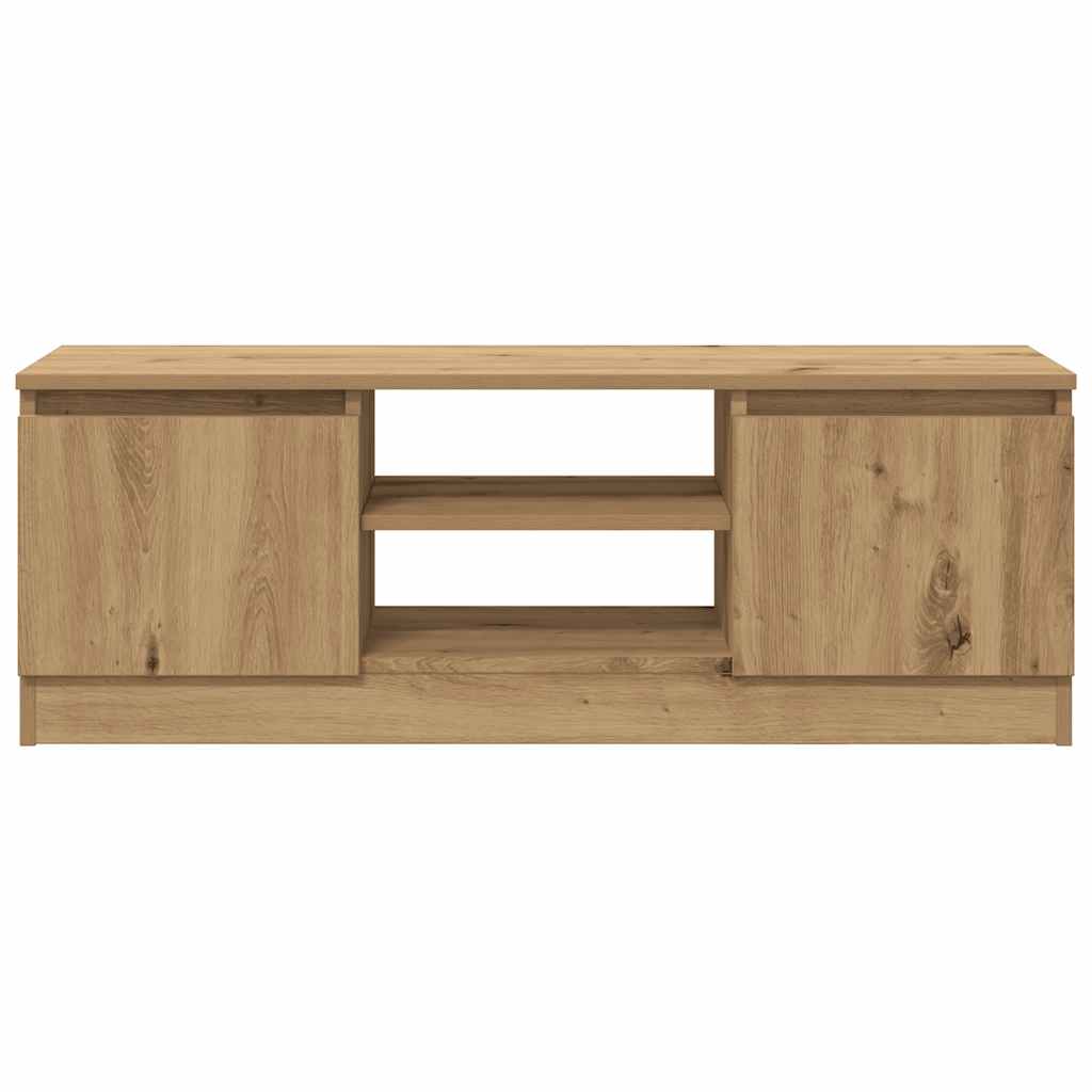 TV Cabinet Artisan Oak 102x30x36 cm Engineered Wood